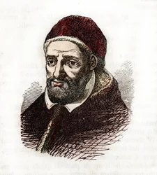 Paavi Klemens VIII (Clemente tai Clemens) (1592-1605) esitys Piirros Franco Mistralin "" Misteri del Vaticanosta"