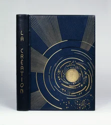 Kirjan kansi Joseph-Charles Mardrusin "La Creation" -kappaleelle