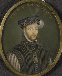 Ranskan kuninkaan Henrik II:n (1519-59) muotokuva