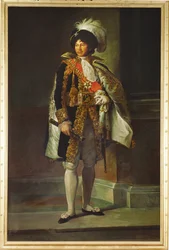 Joachim Murat, kenraali, Napolin kuningas, Napoleonin sisaren Caroline Bonaparten aviomies... (maalaus kankaalle)