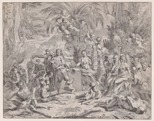 Allegoria maalauksesta, 1600-luku.