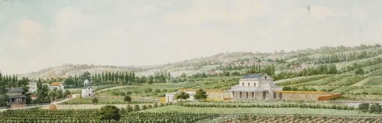 Rautatieasema Pariisin laitamilla, 1846