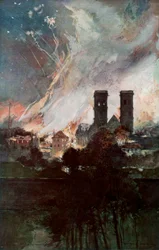 Verdunin pommittaminen polttokuorilla, Ranska, 25.-26. maaliskuuta 1916, 1926.