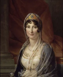 Maria Letizia Ramolino Bonaparten 1750-1836 muotokuva, Napoleon Bonaparten äiti, noin 1804