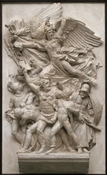 Vapaaehtoisten lähtö 1792 (Marseillaise) n. 1835 (kipsi)