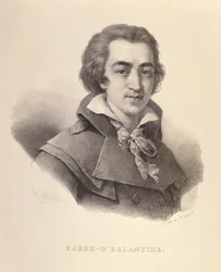 Fabre dEglantinen (1750-94) muotokuva, 1825