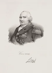 Kuningas Ludvig XVIII:n muotokuva