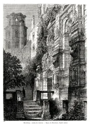 Heidelbergin linna, Saksa, 1886