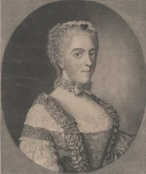Ranskalaisen rouva Anne-Henrietten muotokuva, 1750.