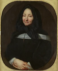 Madame Marie Bonneau de Miramionin (1629-1696) muotokuva n. 1690