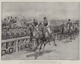 Tapahtumat Pariisissa, sotilaalliset varotoimet Longchamps Racesissa