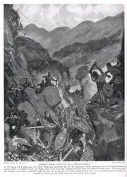 Henrikin armeija loukussa walesilaisessa rotkossa, 1920-luku.