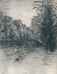 Avenue Des Gobelins, Pariisi, 1908