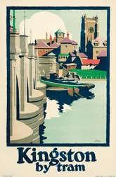 "Kingston by Tram", Lontoon liikennejuliste