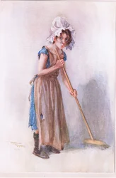 Maaherratar, n.1920 (värilitografia).