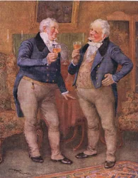 Cheeryblen veljekset (Nicholas Nickelby) (värilitografia)