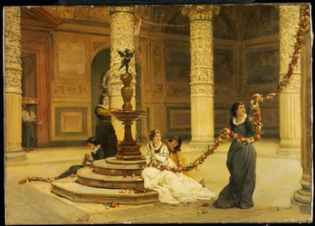 Festivaalin aamu - Keski-Italia, 1876
