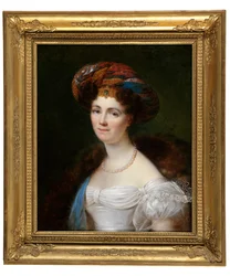Josephine Victoire Meslier-Duveyn muotokuva (öljy kankaalle)