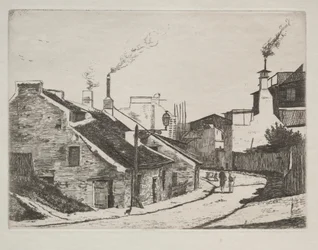 Country Street Alouettessa, 1861.