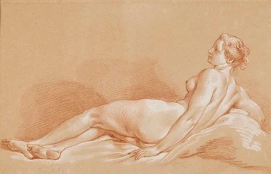 Boucher - Nuori nainen makaa