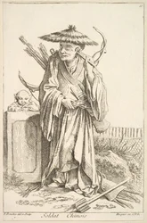 Kiinalainen sotilas, 1738-45.