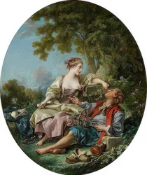 Puiset kengät (Les Sabots). 1768