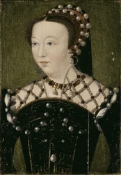 Katariina de’ Medicin muotokuva 1519-1589, n. 1575.