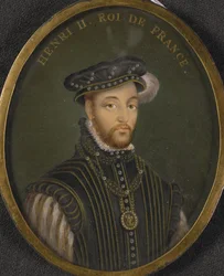 Ranskan kuninkaan Henrik II:n muotokuva Kopio