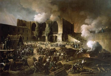 Burgosin linnan puolustaminen lokakuussa 1812