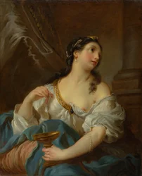 Kleopatra, noin 1722-1724 (öljy kankaalle)