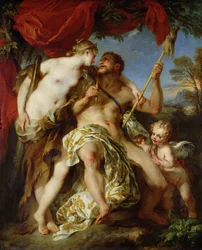 Herkules ja Omfale, 1724