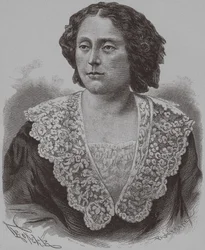 Prinsessa Nino Aleksandrovna Gribojedovan muotokuva, os. Chavchavadze, 1886
