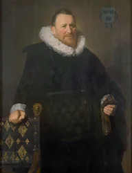 Nicholaes Woutersz. van der Meerin (1574-1637) muotokuva.