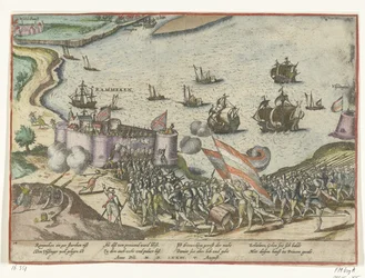 Rammekensin linnoitus vangittiin, 1573