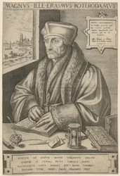 Rotterdamilaisen Erasmuksen muotokuva