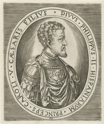 Muotokuva kuningas Philip II, Espanjan kuningas