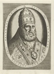 Paavi Pius IV:n muotokuva Kuninkaat, kuningattaret, prinssit ja prinsessat (sarjan nimi)