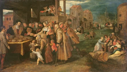 The Seven Works of Mercy, n. 1606-1616 (öljy paneelille)