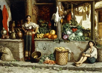 Vihannesmarkkinat; Vihannestori, 1874