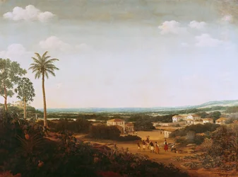 Portugalilaisen aatelismiehen talo Brasiliassa