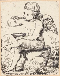 Nero, puhaltaa saippuakuplia