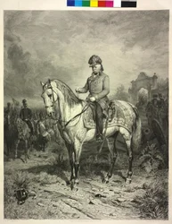 Joseph Radetzky Radetzin kreivi (etsaus)
