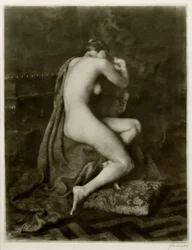 Naisen alaston, n. 1925