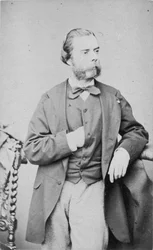 Pianisti ja säveltäjä Eugène Kettererin muotokuva 1831-1870.