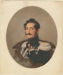 Kreivi Aleksei Fjodorovitš Orlovin muotokuva 1787-1862