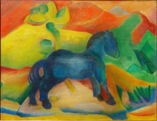 Blaues Pferdchen, Kinderbild