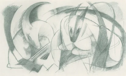 Franz Marc - Luonnoslehti kentältä - Sheet 13