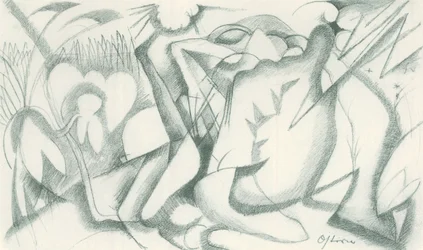Franz Marc - Luonnoslehti kentältä - Sheet 19