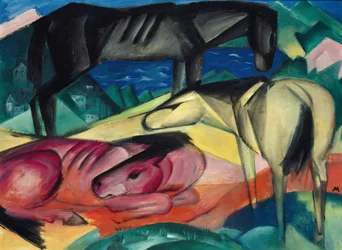 Kolme hevosta II, 1913.
