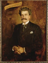 Johann Straussin poika ... (maalaus kankaalle)